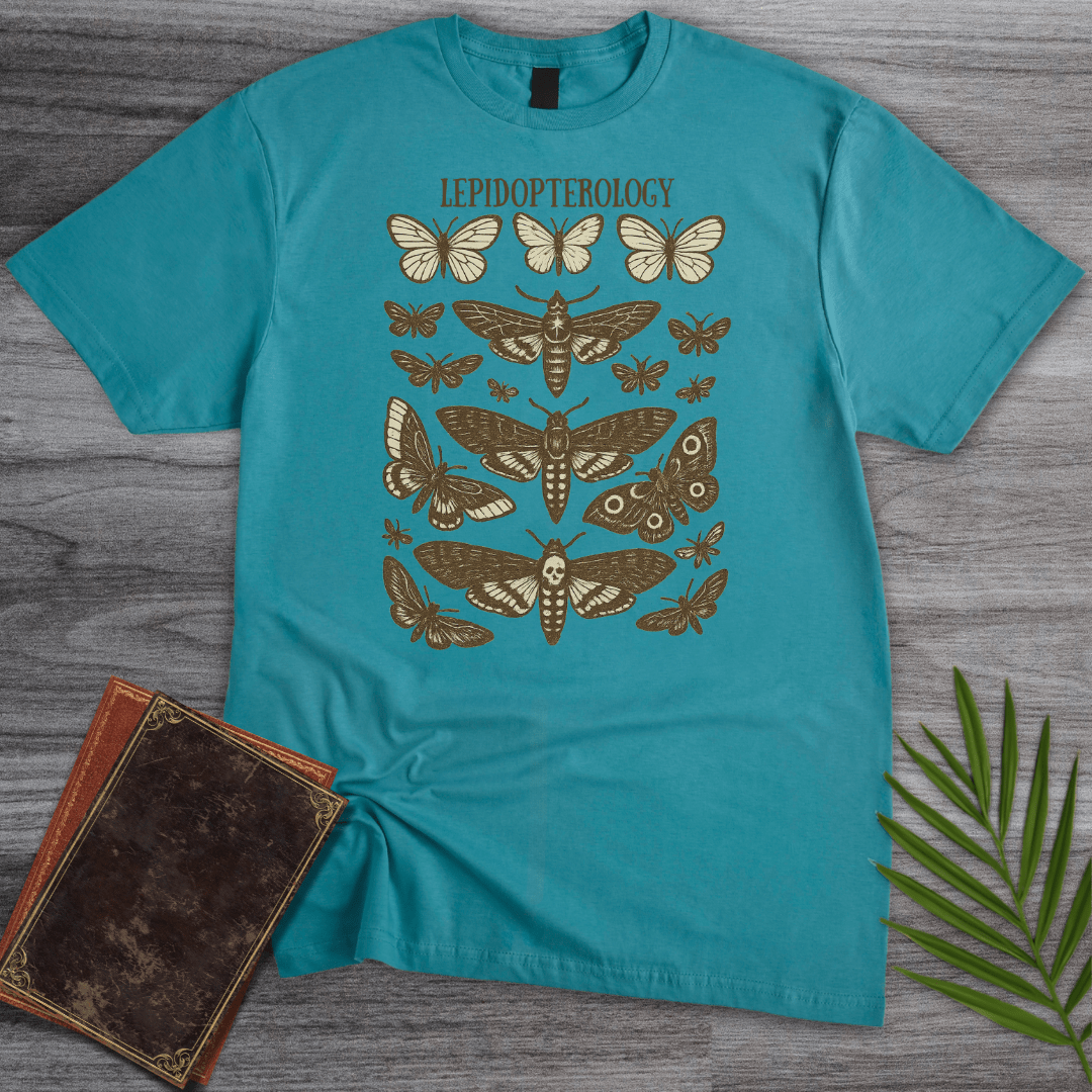 T-Shirt Tropical Blue / S Lepidopterology Butterfly & Moth T-Shirt