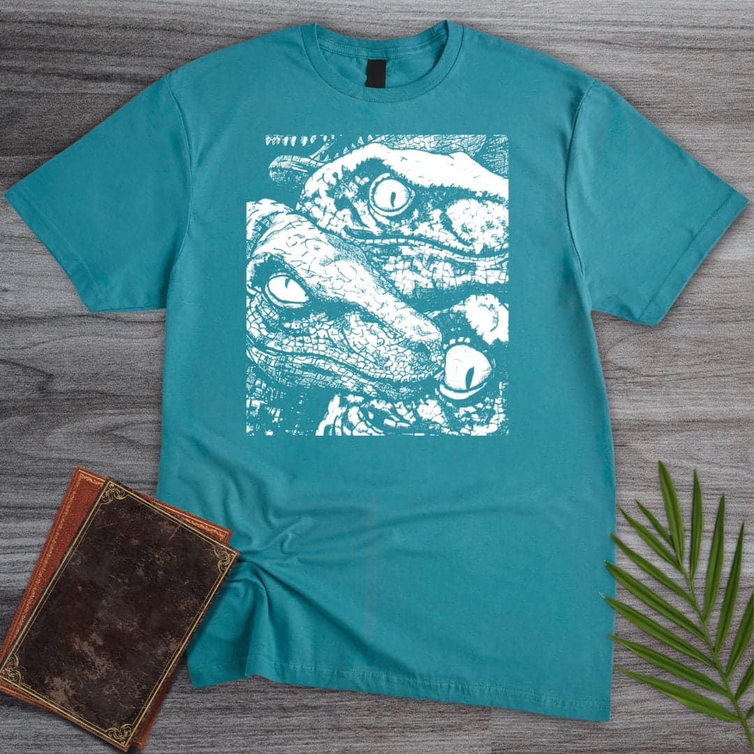 T-Shirt Tropical Blue / S Many-Eyed Hunter T-Shirt (Alex 埃里克斯)