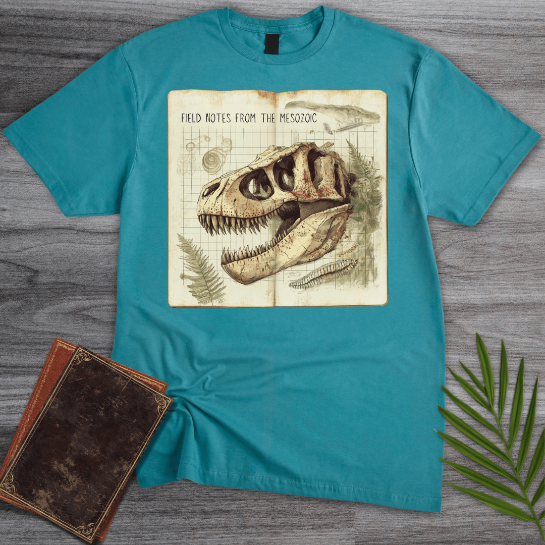 T-Shirt Tropical Blue / S Mesozoic Fieldnotes T-Shirt
