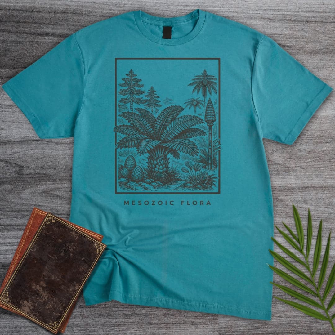 T-Shirt Tropical Blue / S Mesozoic Flora T-Shirt
