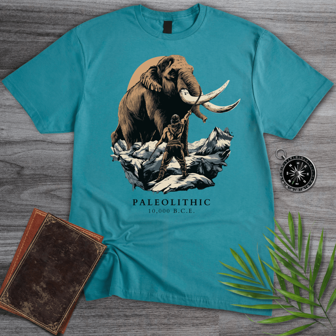T-Shirt Tropical Blue / S Paleolithic Mammoth BCE T-Shirt