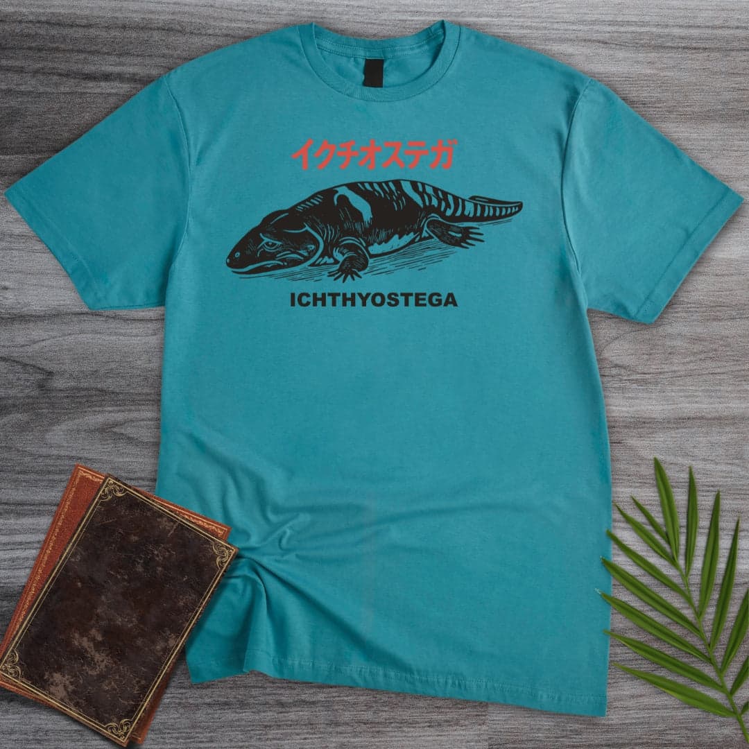 T-Shirt Tropical Blue / S Sad Boi Ichthyostega T-Shirt