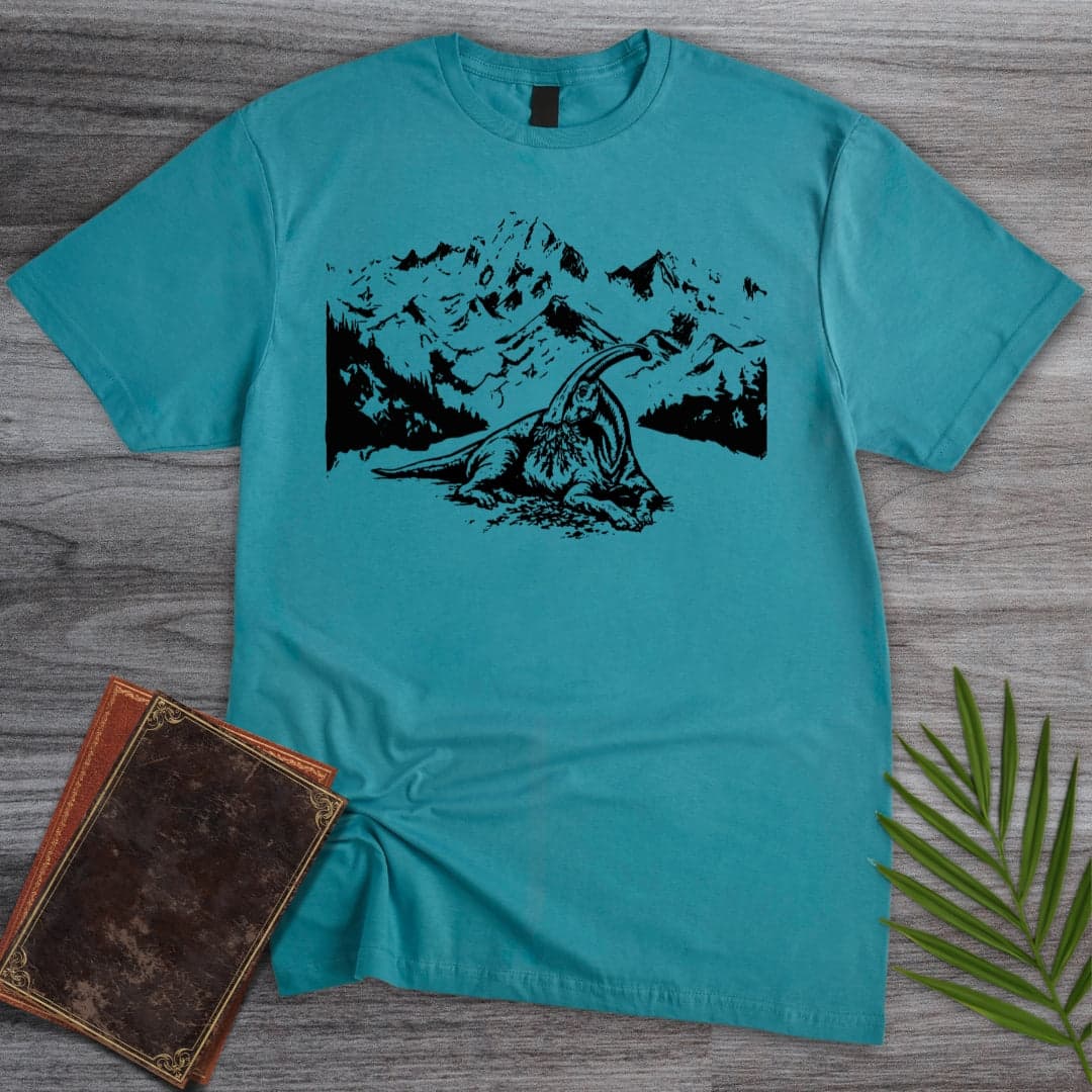 T-Shirt Tropical Blue / S Simle Chillin Hadrosauridae T-Shirt