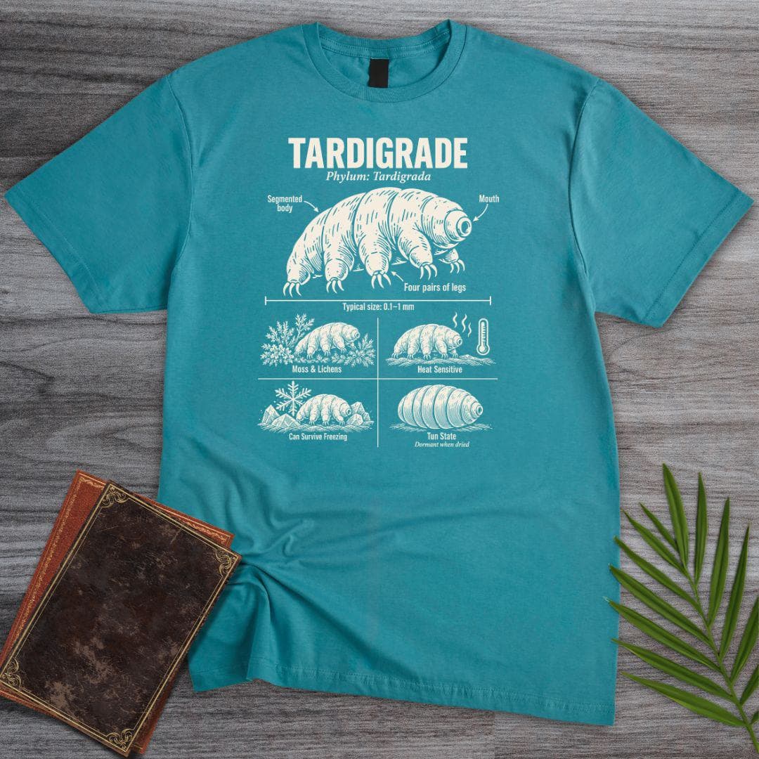 T-Shirt Tropical Blue / S Tardigrade T-Shirt
