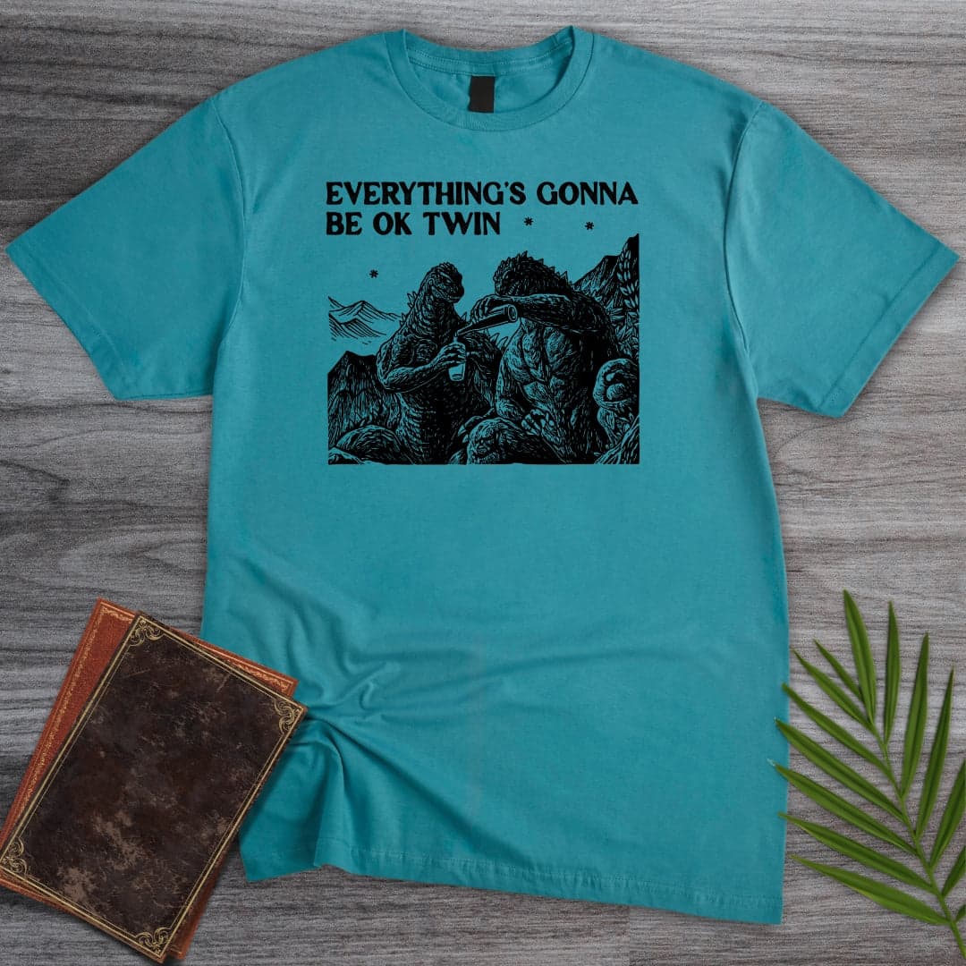 T-Shirt Tropical Blue / S The Gojirasaurus Bros T-Shirt