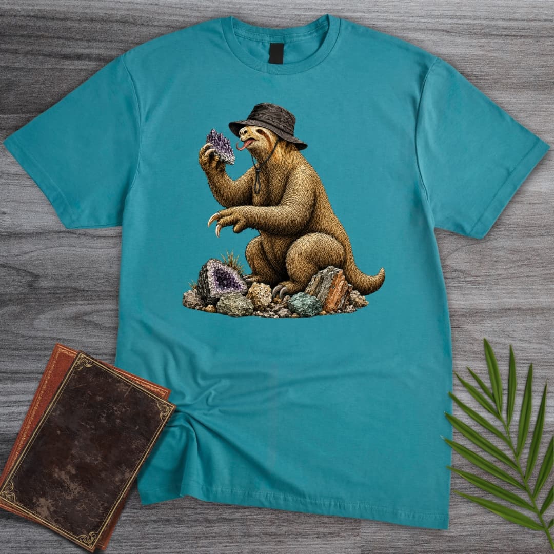 T-Shirt Tropical Blue / S The Mylodon Geologist T-Shirt