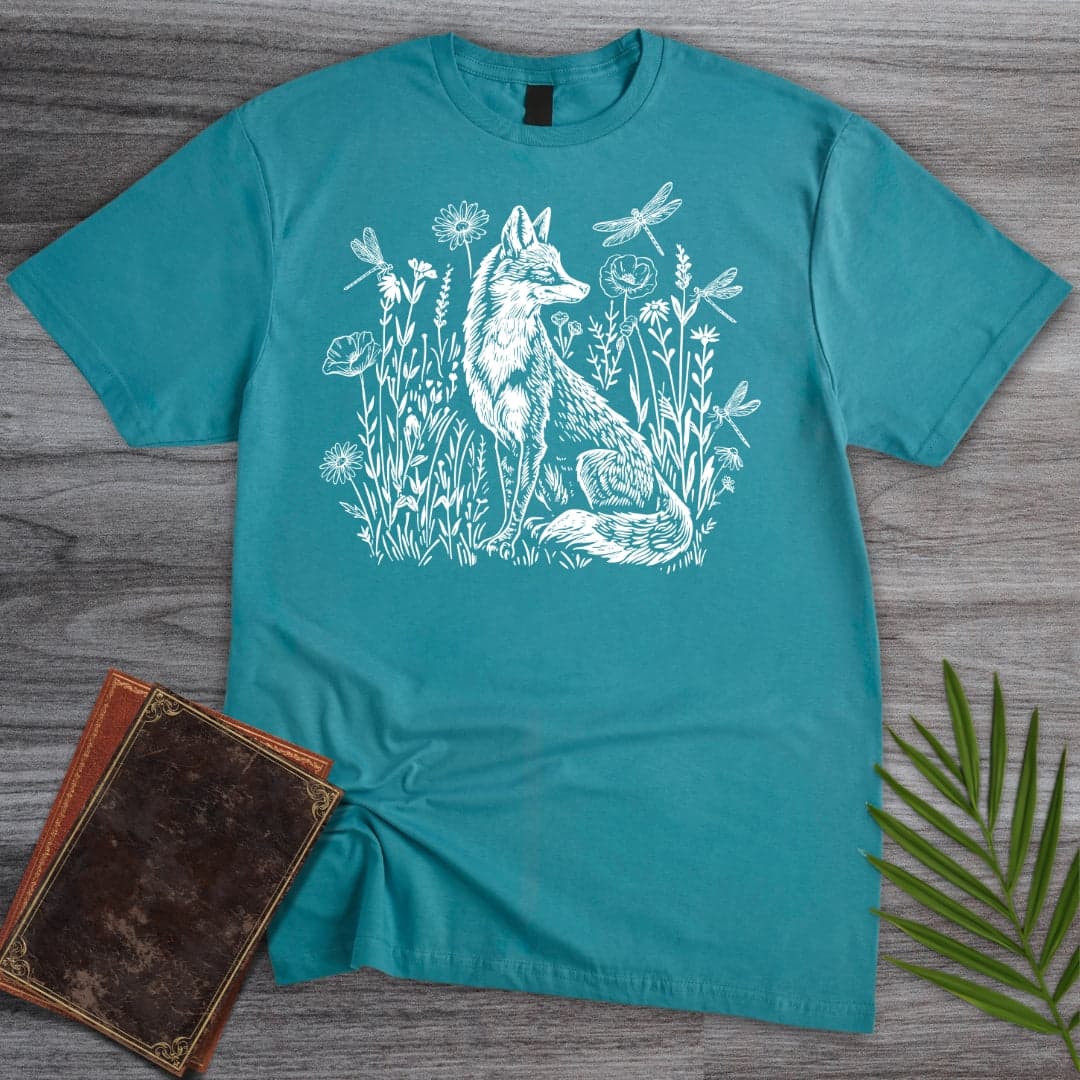 T-Shirt Tropical Blue / S Vintage Sly Fox T-Shirt