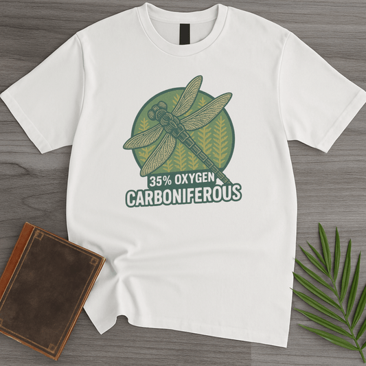 T-Shirt White / S 35% Oxygen: Carboniferous T-Shirt