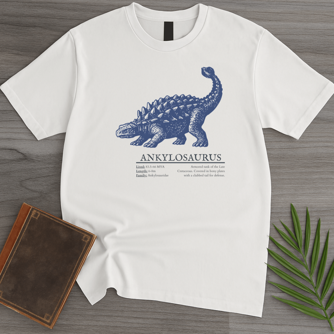 T-Shirt White / S Ankylosaurus Armored Earth Beast T-Shirt