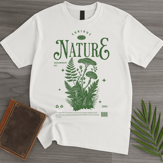 T-Shirt White / S Curiosity x Nature T-Shirt