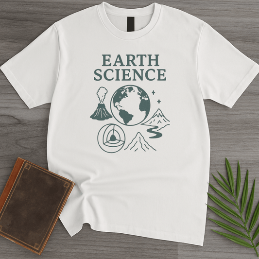 T-Shirt White / S Earth Science Subject Elements T-Shirt