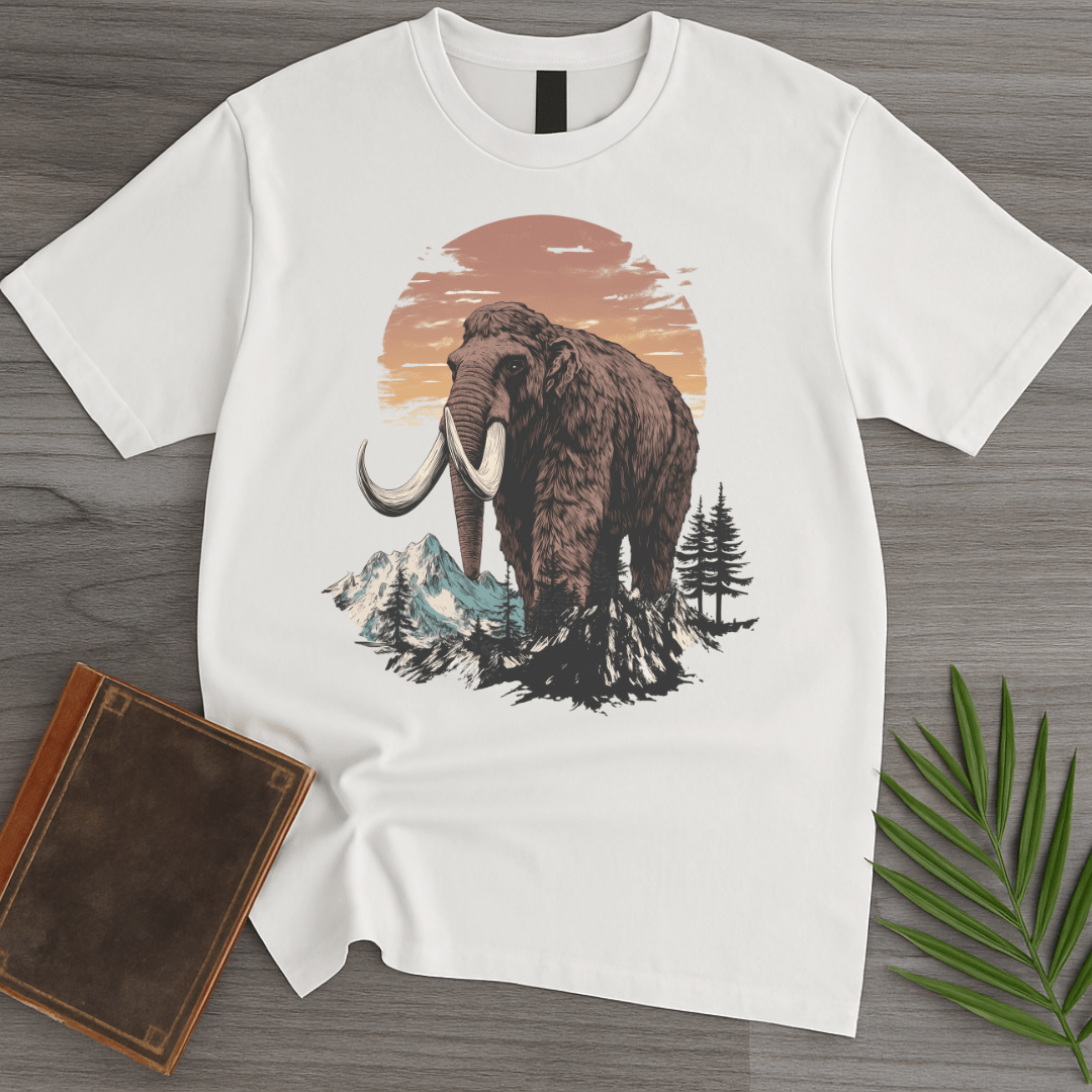 T-Shirt White / S Ice Age Woolly Mammoth T-Shirt