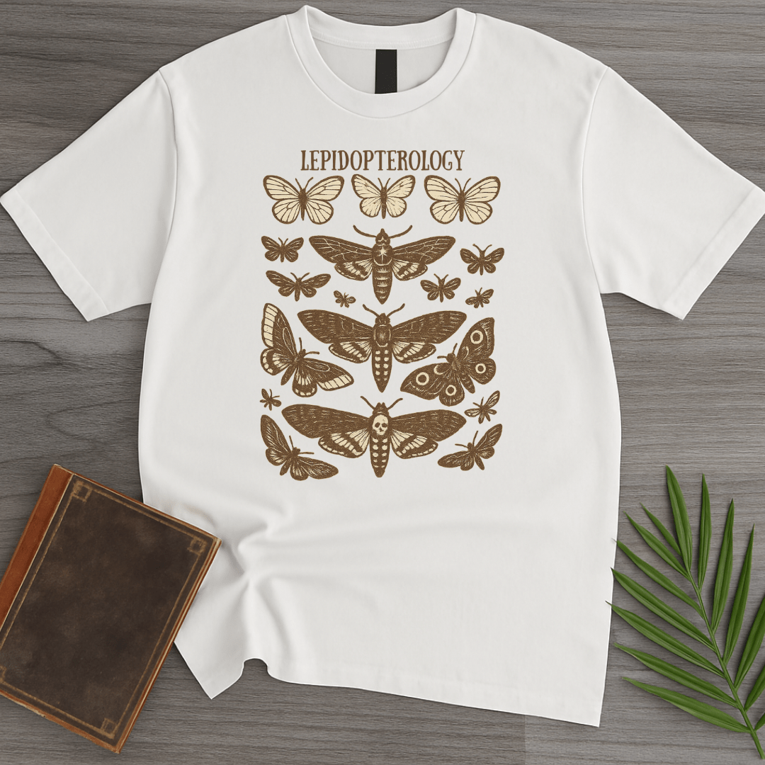 T-Shirt White / S Lepidopterology Butterfly & Moth T-Shirt