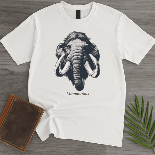T-Shirt White / S Mammuthus: Pleistocene Mammoth T-Shirt