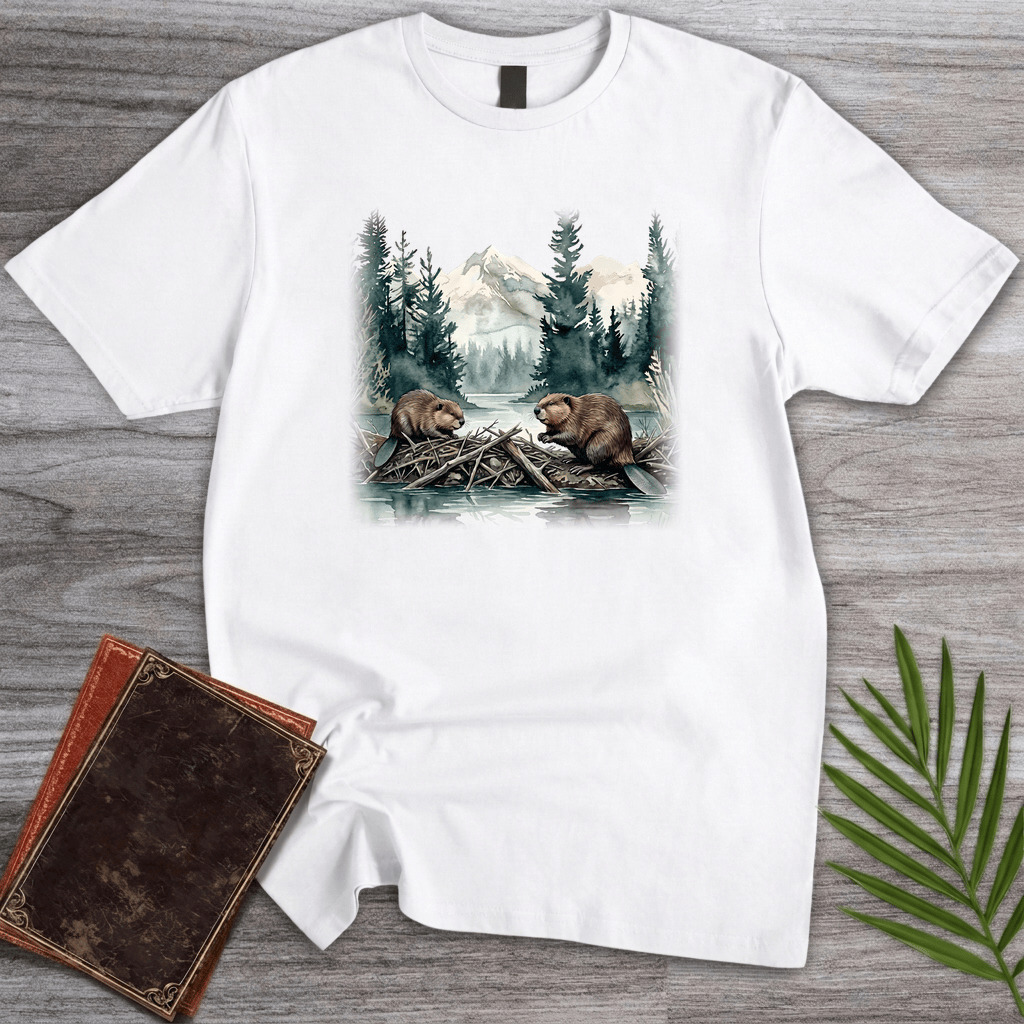 T-Shirt White / S Misty Dam Beavers T-Shirt