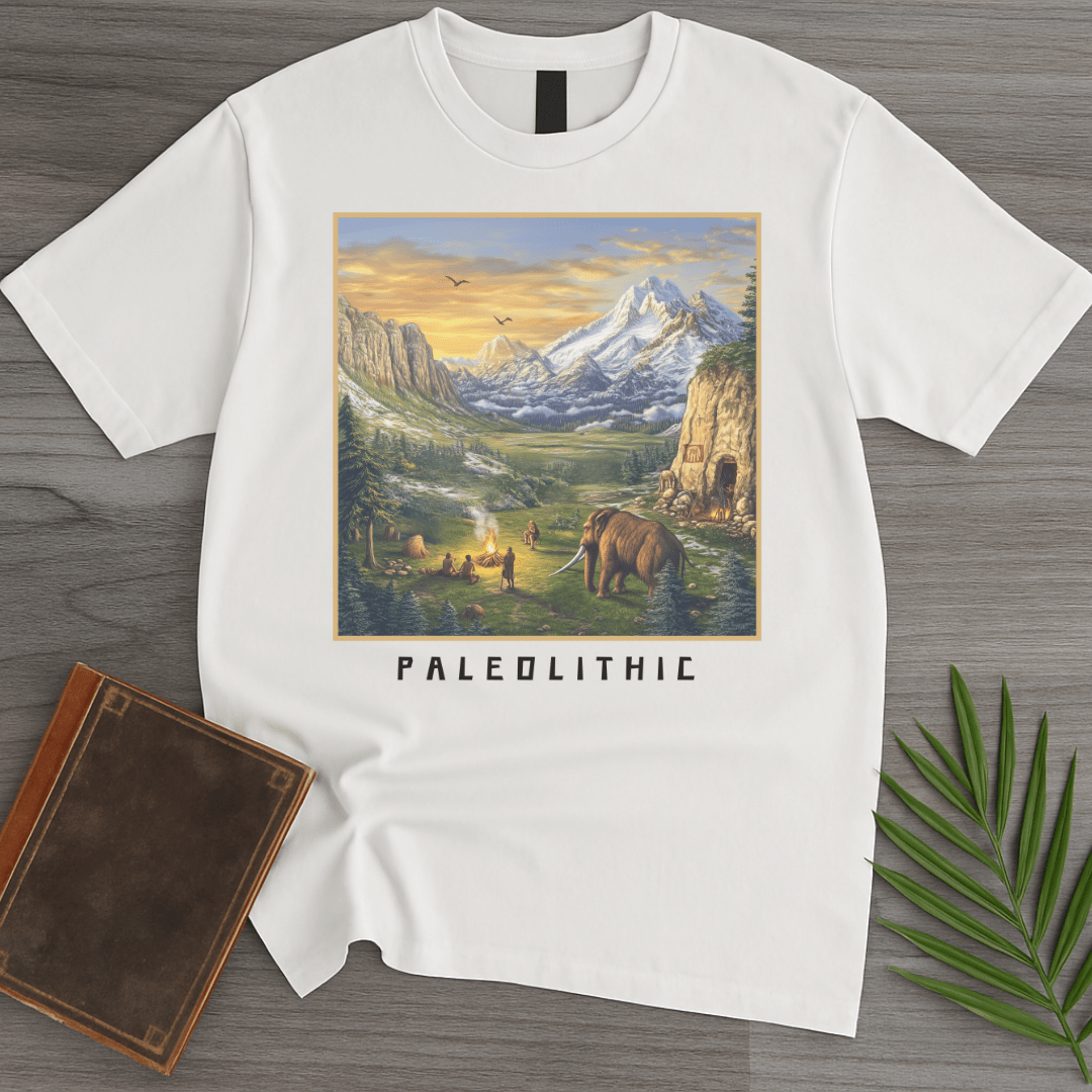 T-Shirt White / S Paleolithic Ancient Settlement T-Shirt