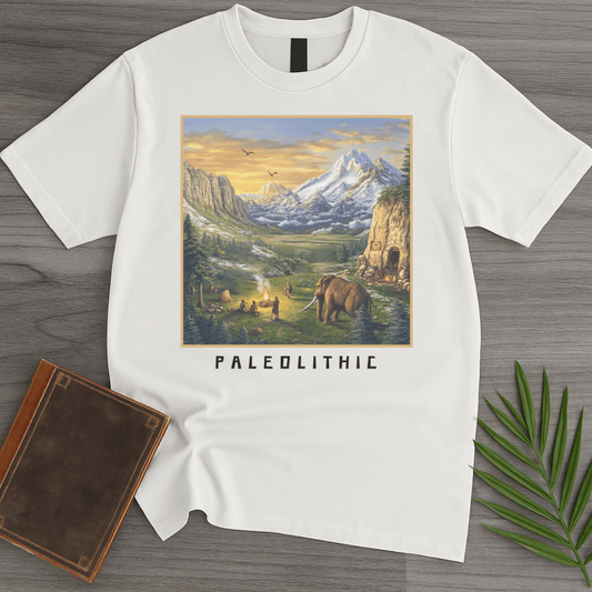 T-Shirt White / S Paleolithic Ancient Settlement T-Shirt