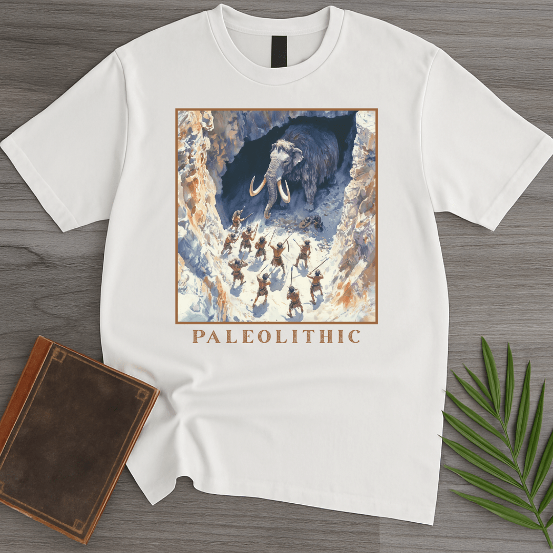 T-Shirt White / S Paleolithic Cave Hunting T-Shirt