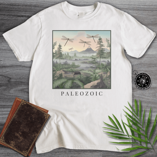 T-Shirt White / S Paleozoic Dawn Dragonfly T-Shirt