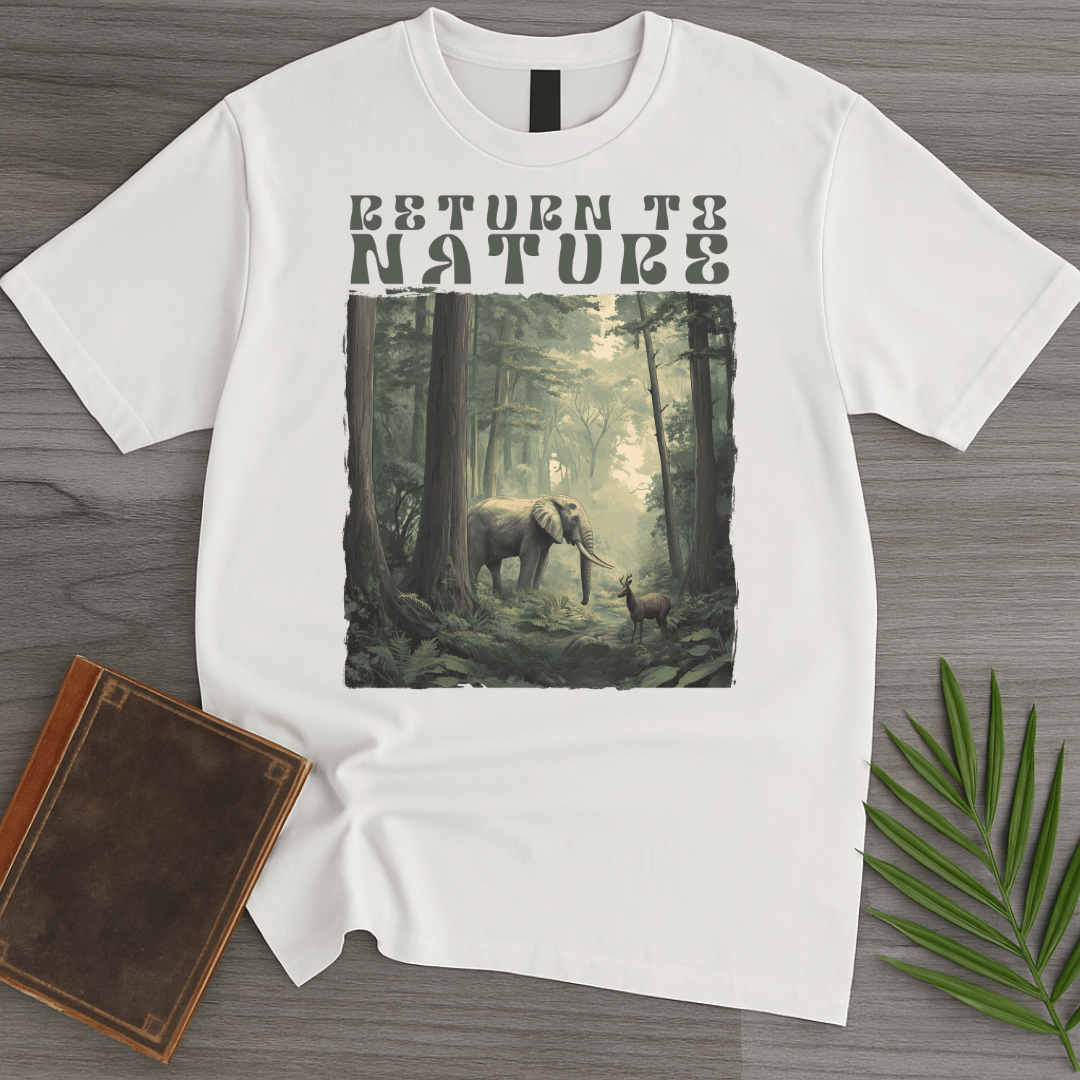 T-Shirt White / S Return to Nature T-Shirt