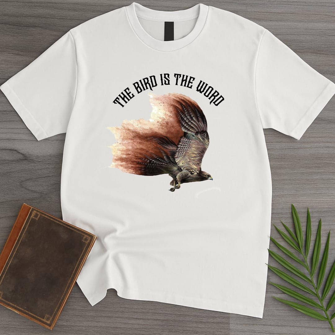 T-Shirt White / S The Bird Is The Word T-Shirt (Doobie)