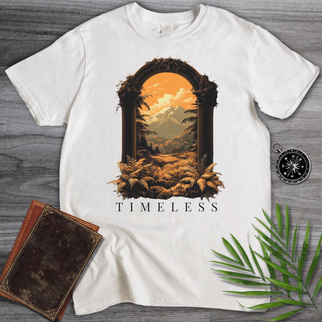 T-Shirt White / S Timeless Framed Mountain T-Shirt