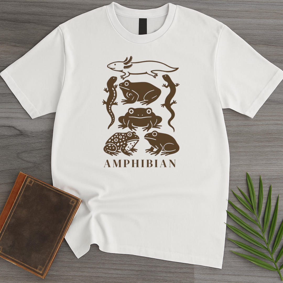 Amphibian Species Chart T-Shirt