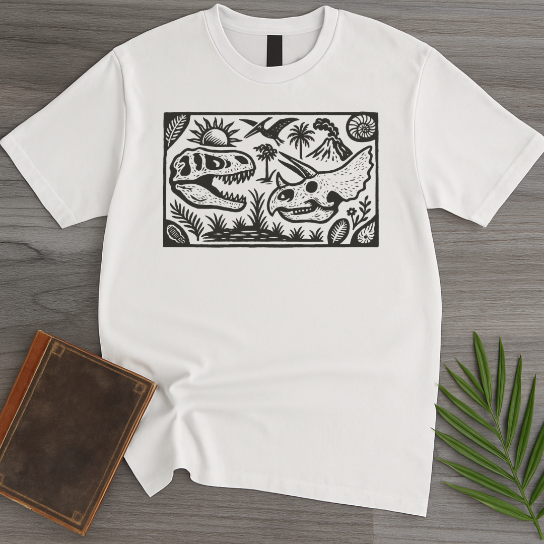 Cretaceous Skull Encounter T-Shirt