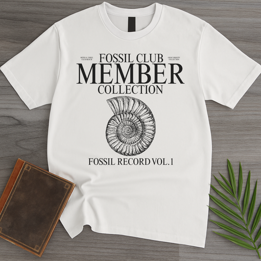 GeoCuriosity Fossil Club T-Shirt