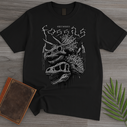 Cretaceous Fossils Thrasher T-Shirt