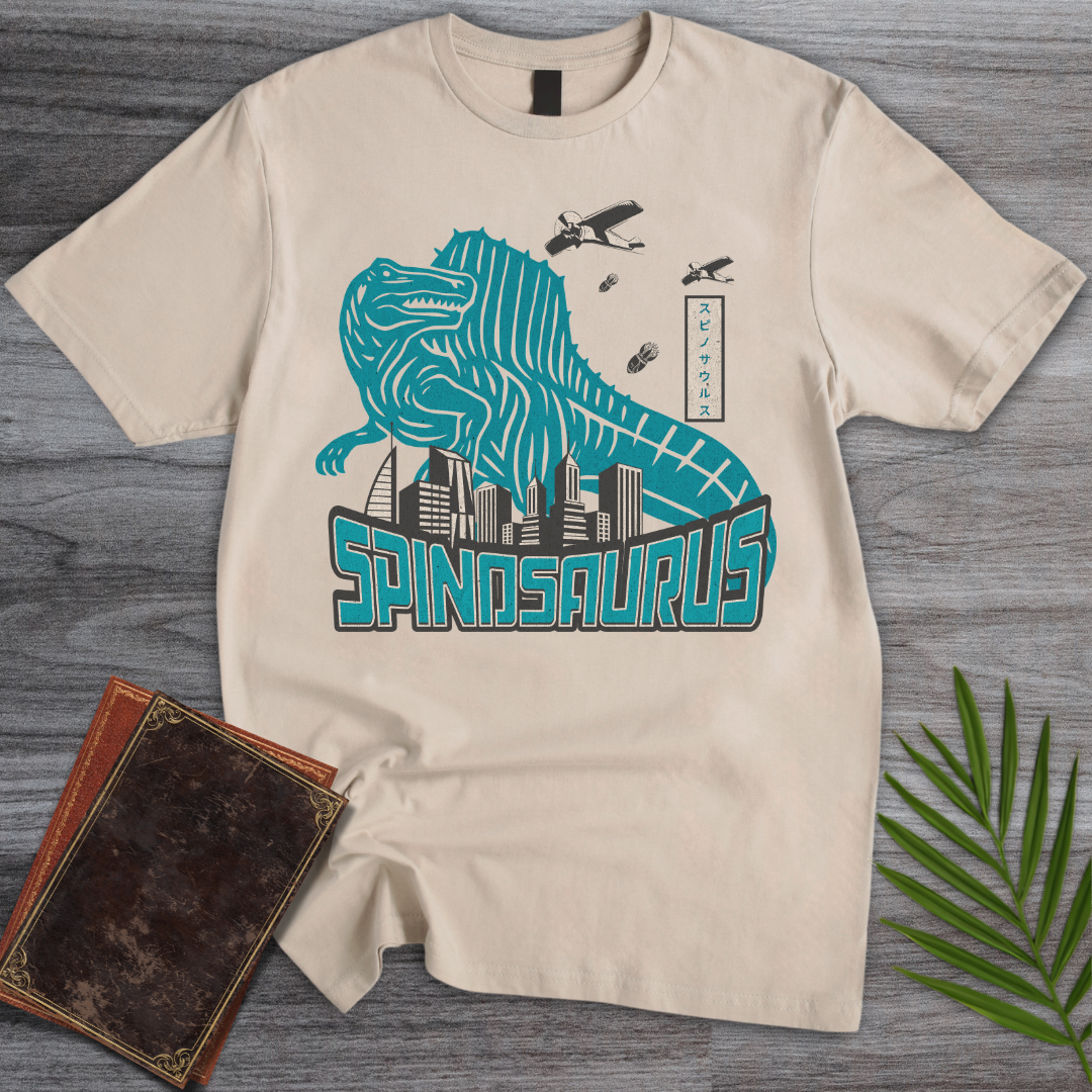 Spino Attack: Vintage Japanese T-Shirt