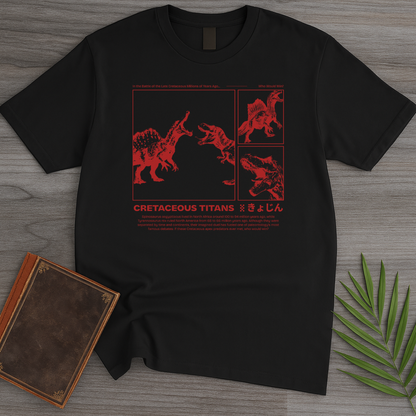 Cretaceous Titans: Spino vs. Rex T-Shirt
