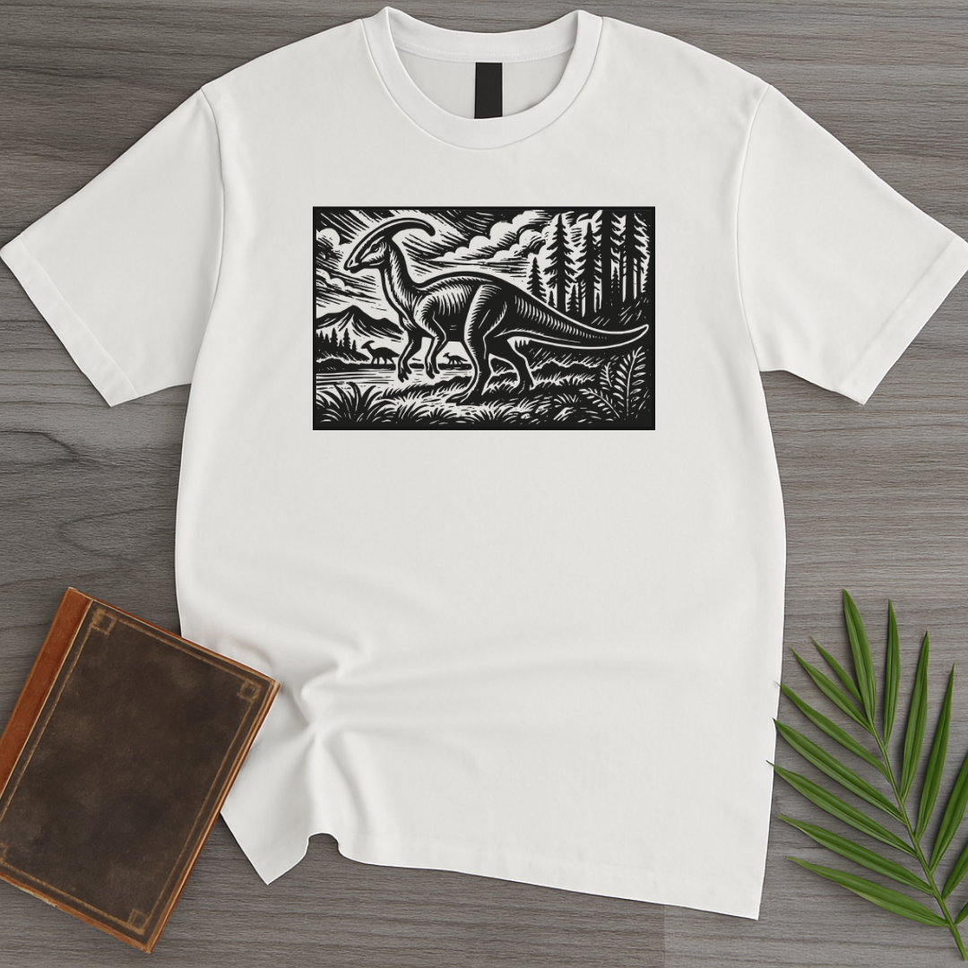 Parasaurolophus Forest Wanderer T-Shirt