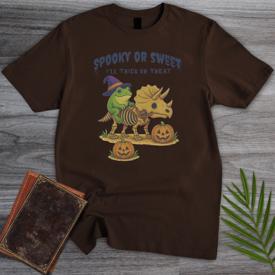 Spooky or Sweet Trick or Treat T-Shirt