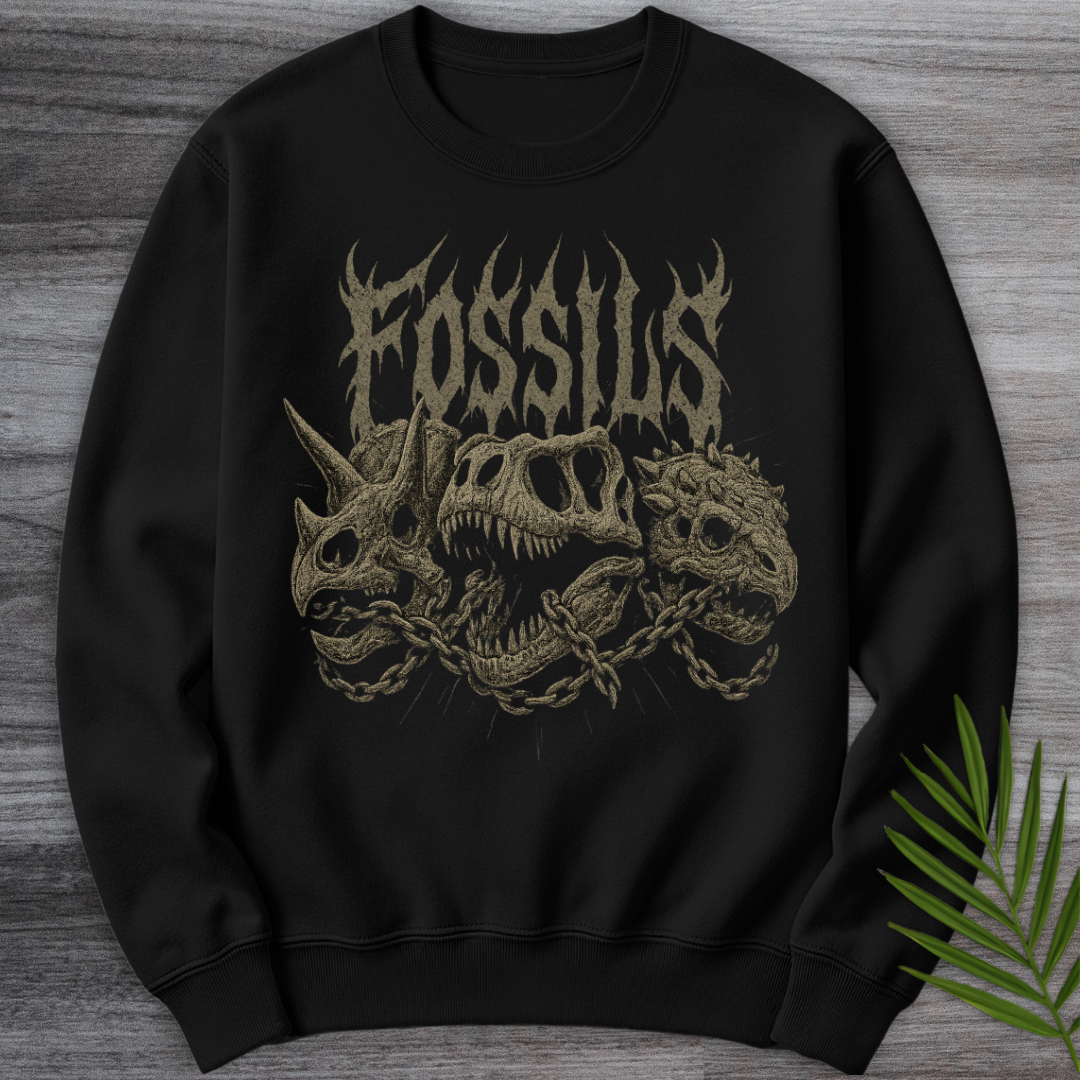 Fossils Metal & Chains Crewneck