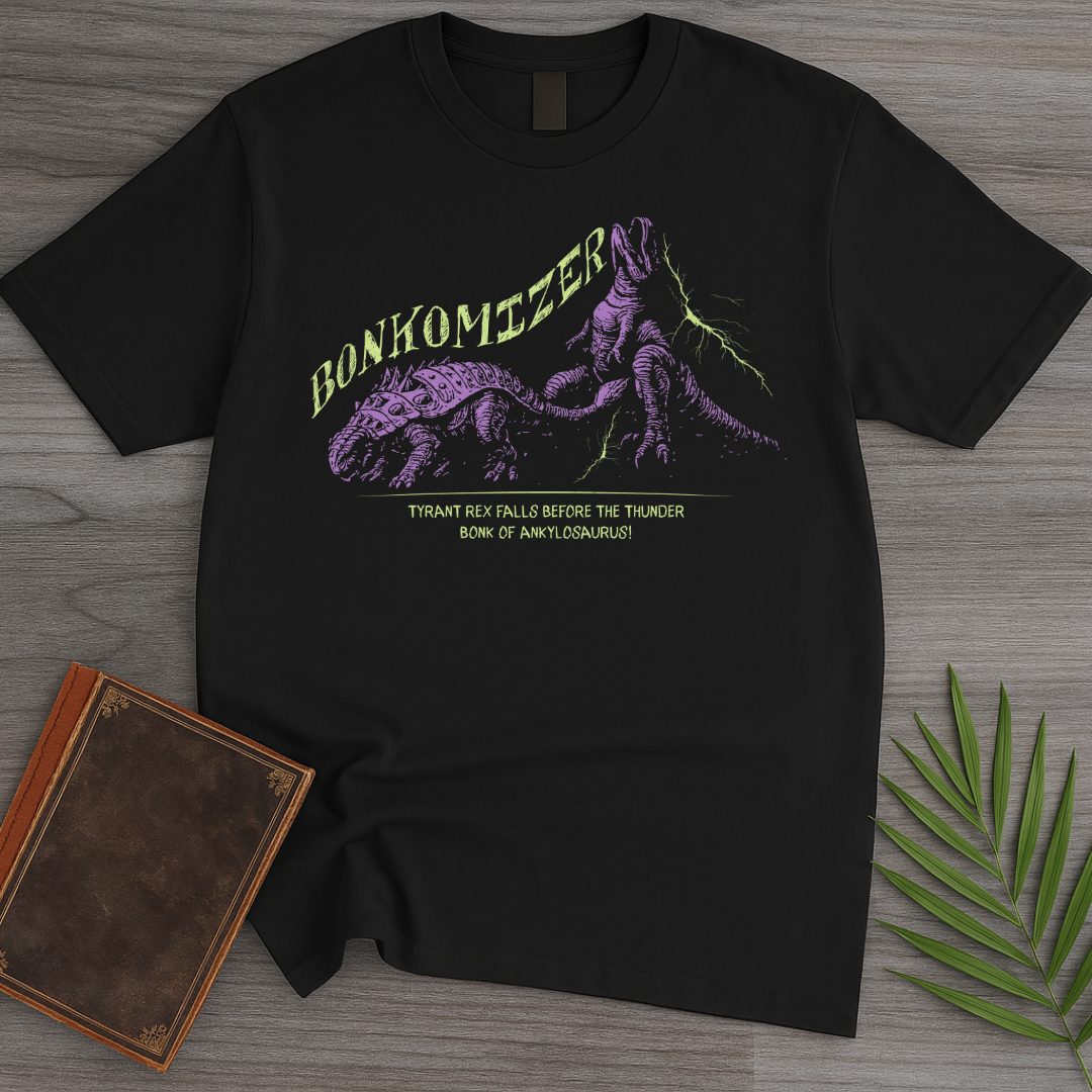 Thunder Bonkomizer: Ankylosaurus vs T.Rex T-Shirt