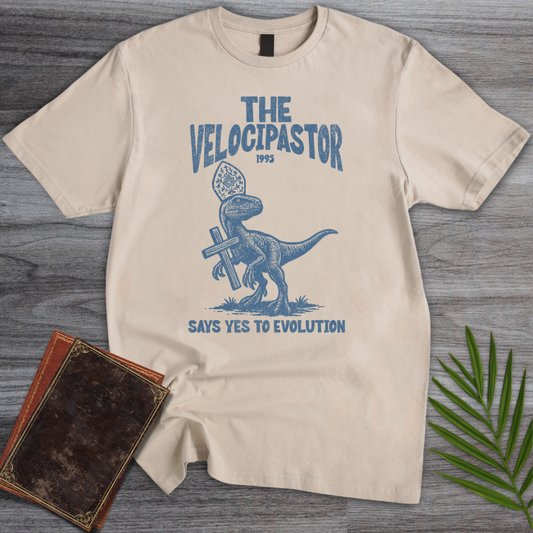 Velocipastor Evolution Teachings T-Shirt