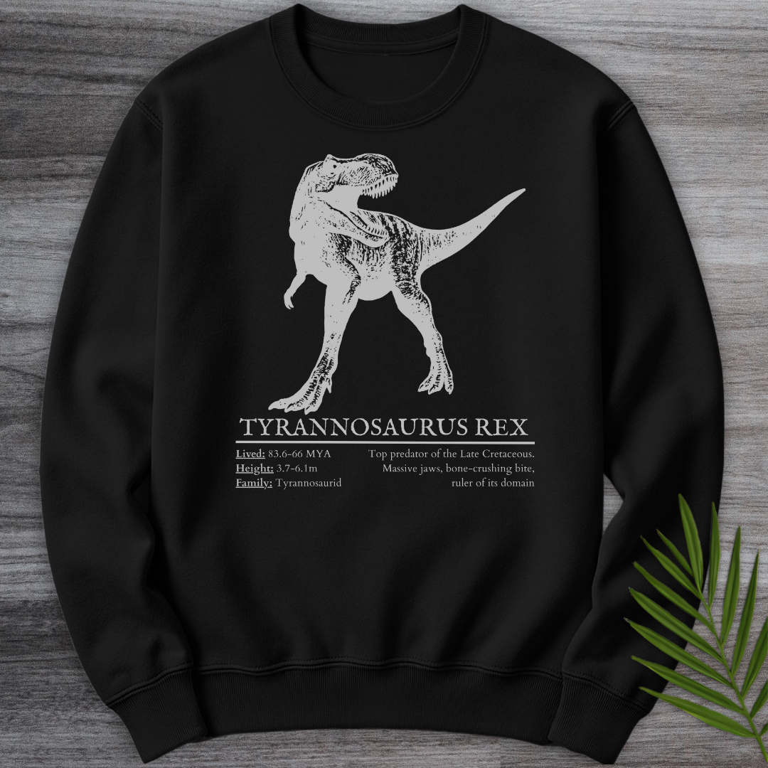 T.Rex Tyrant Lizard King Crewneck
