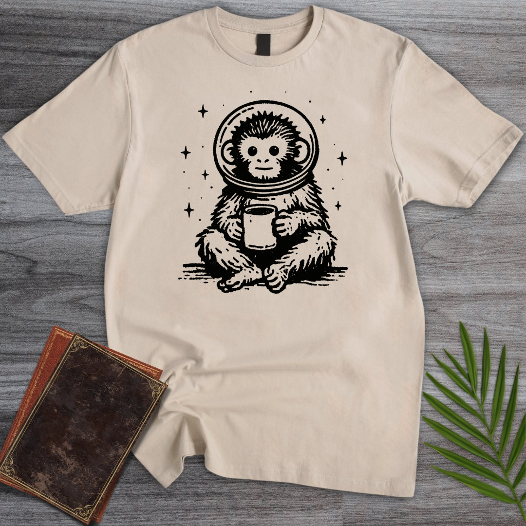 Astro Coffee Monkey T-Shirt