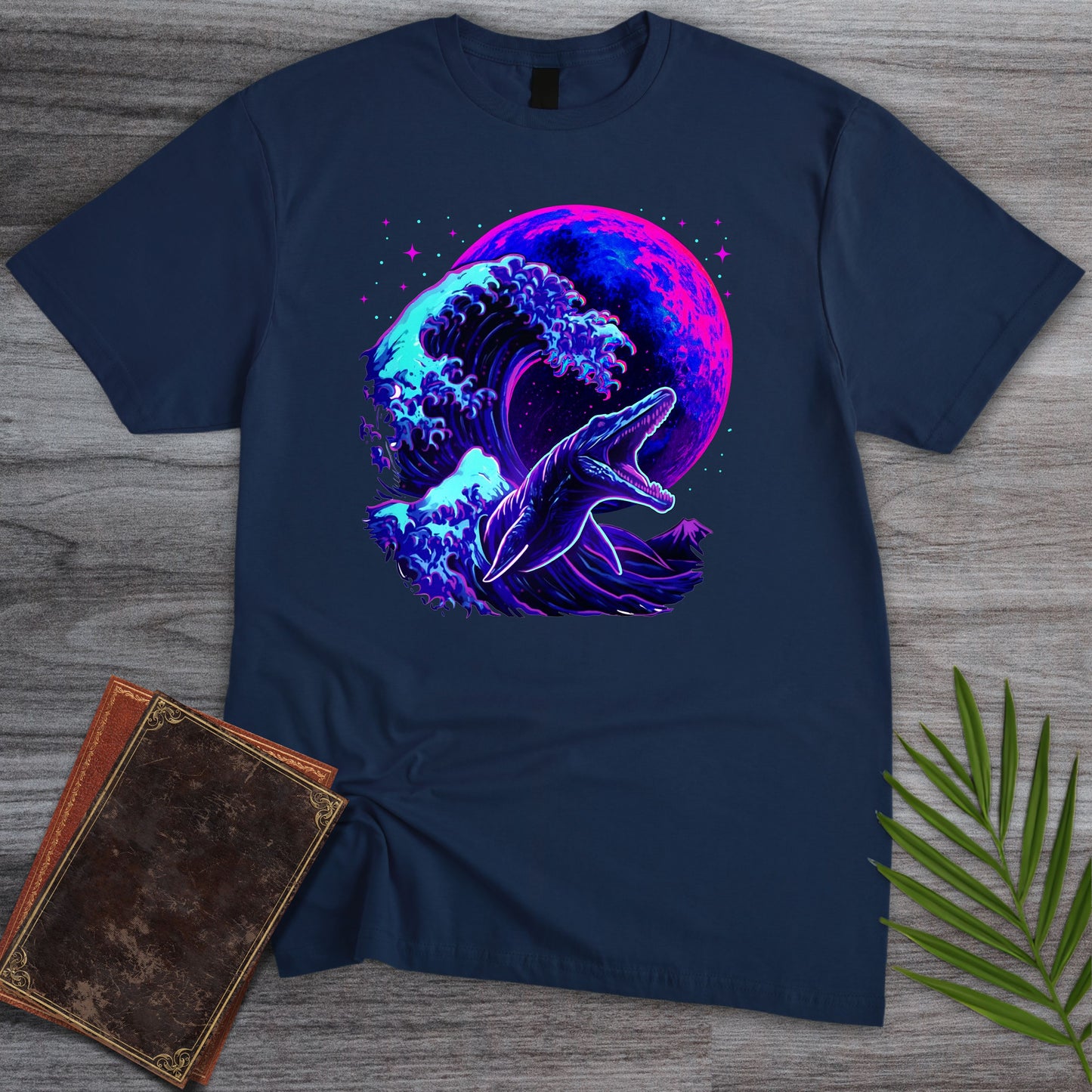 Mosasaur Cybermoon Wave T-Shirt