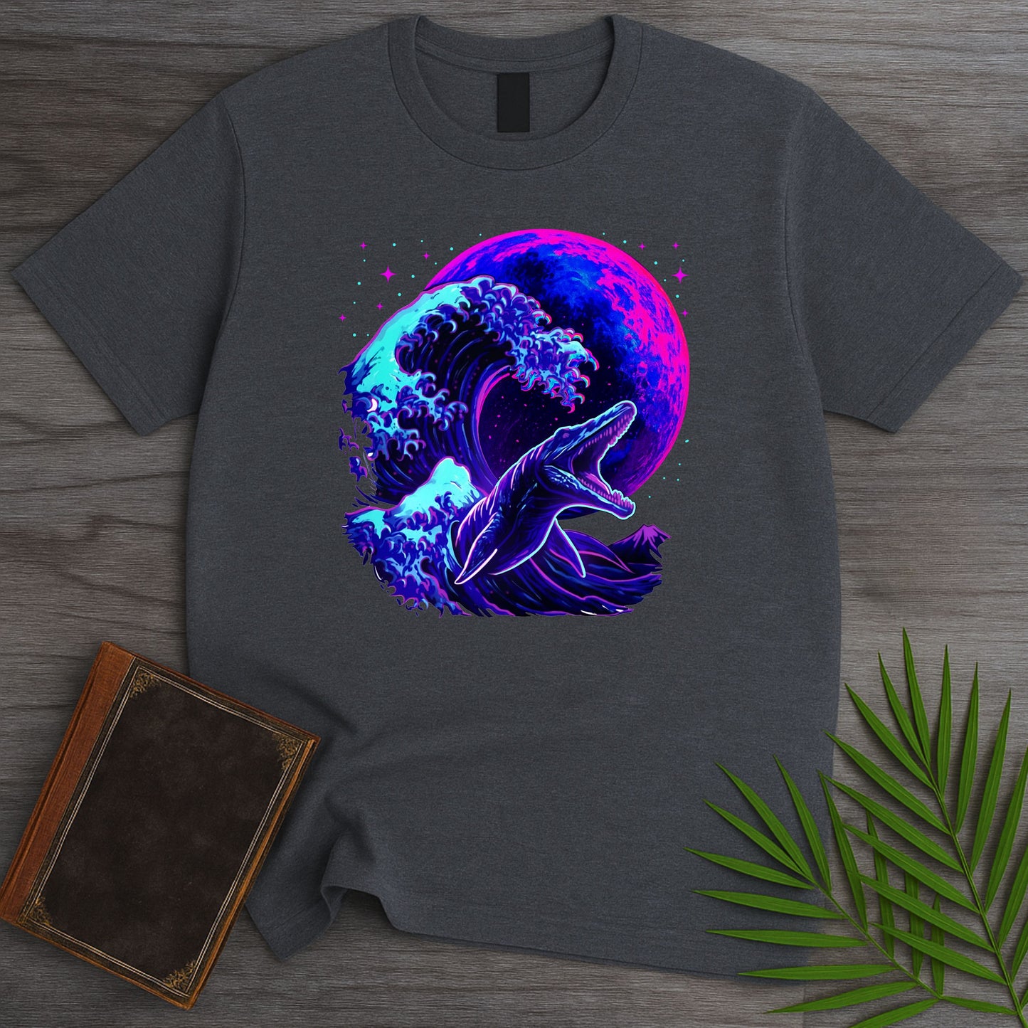 Mosasaur Cybermoon Wave T-Shirt
