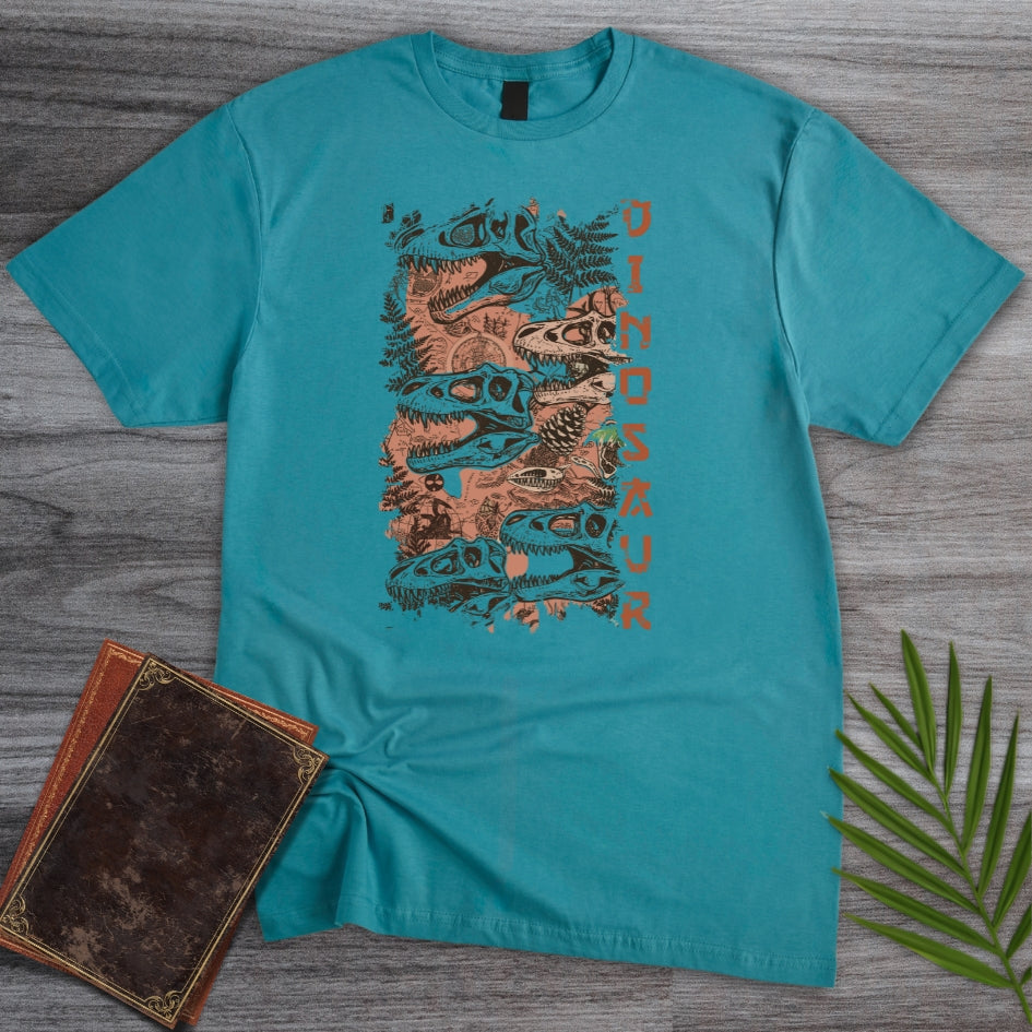 Jurassic Skull Tapestry T-Shirt