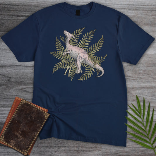 Distressed Parasaurolophus Ferns T-Shirt