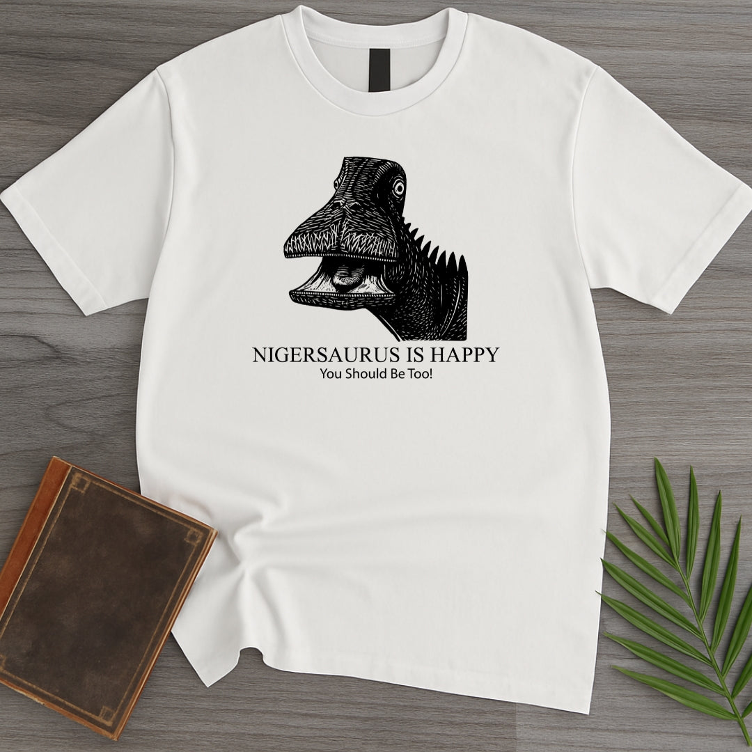 Nigersaurus is Happy T-Shirt