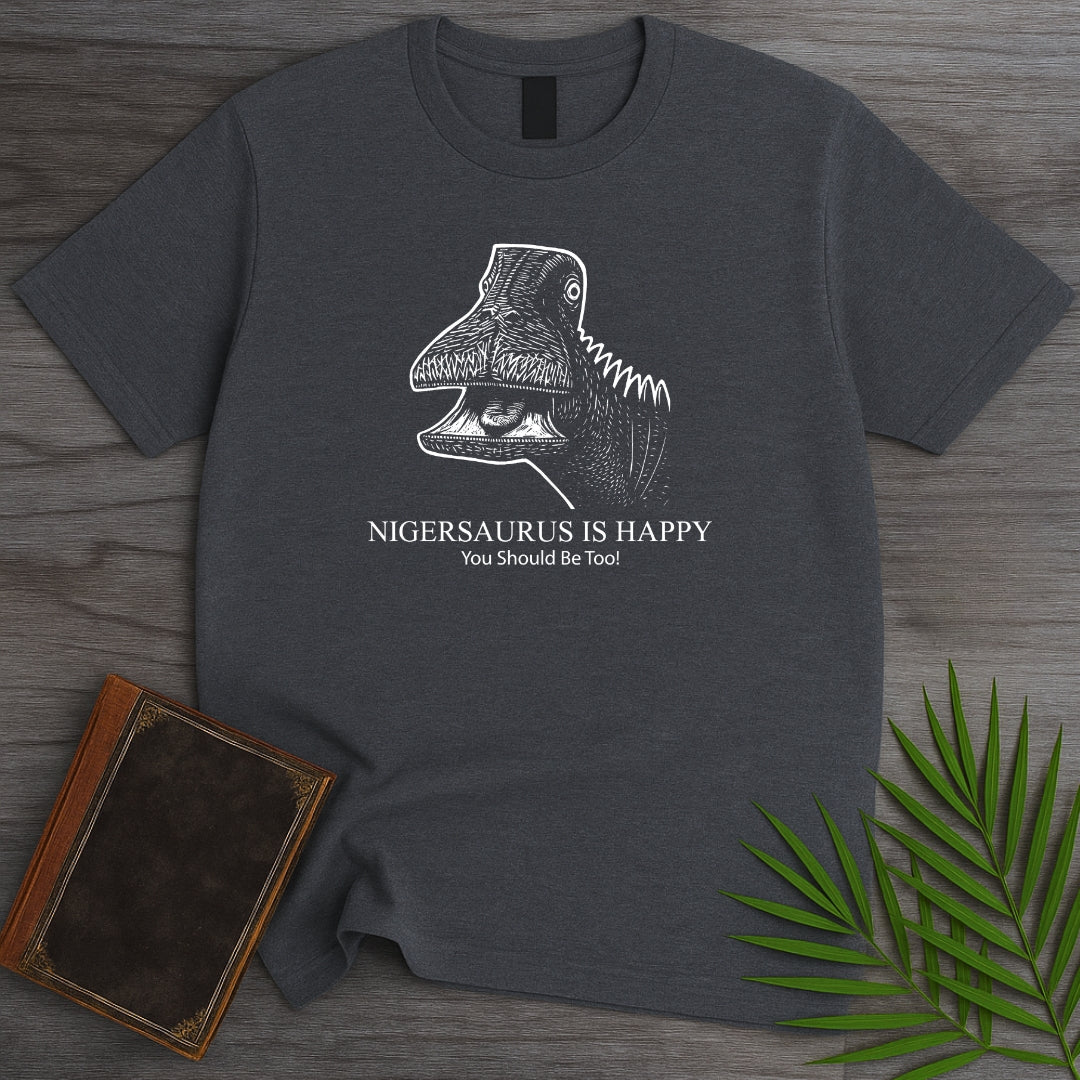 Nigersaurus is Happy T-Shirt