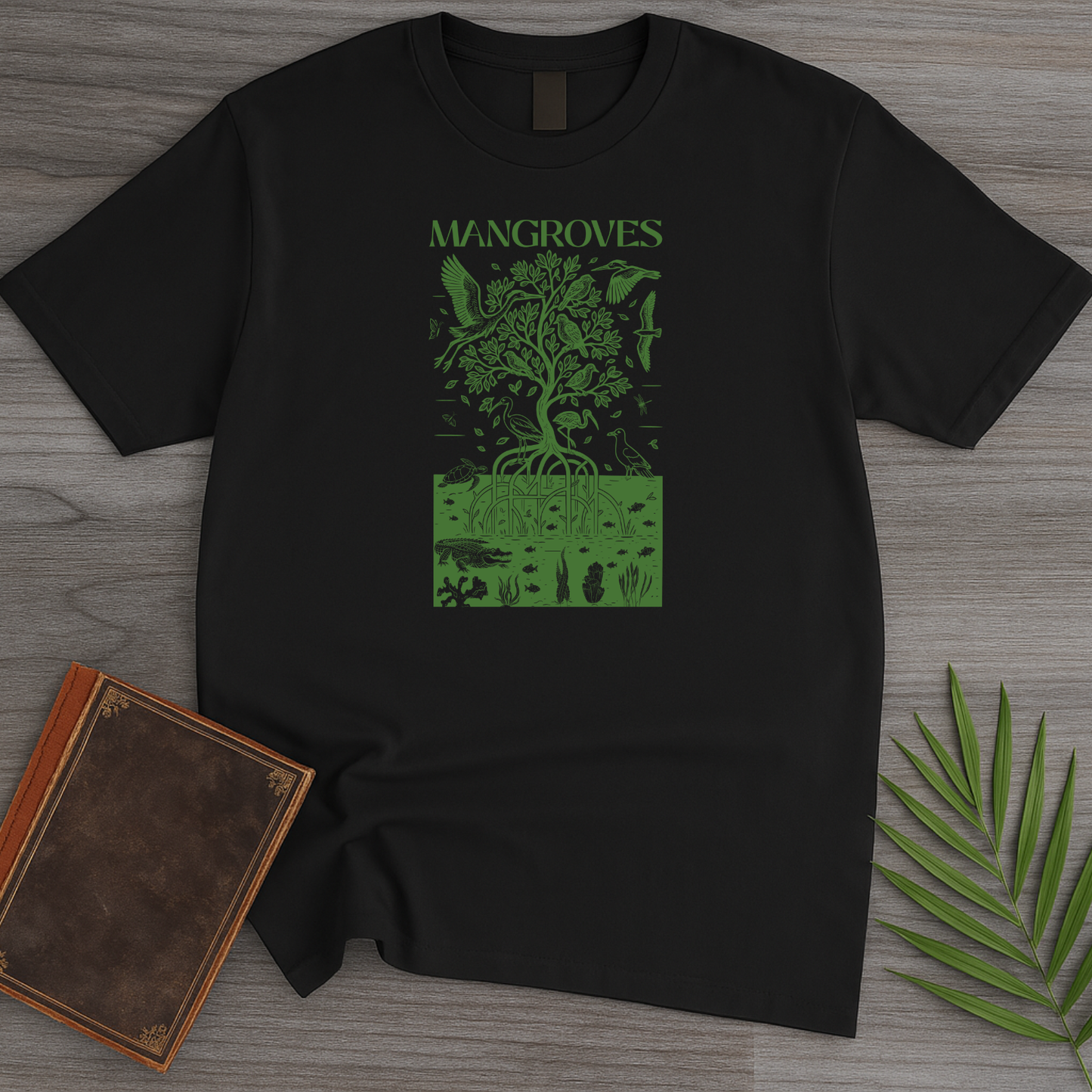 Vintage Coastal Mangroves T-Shirt