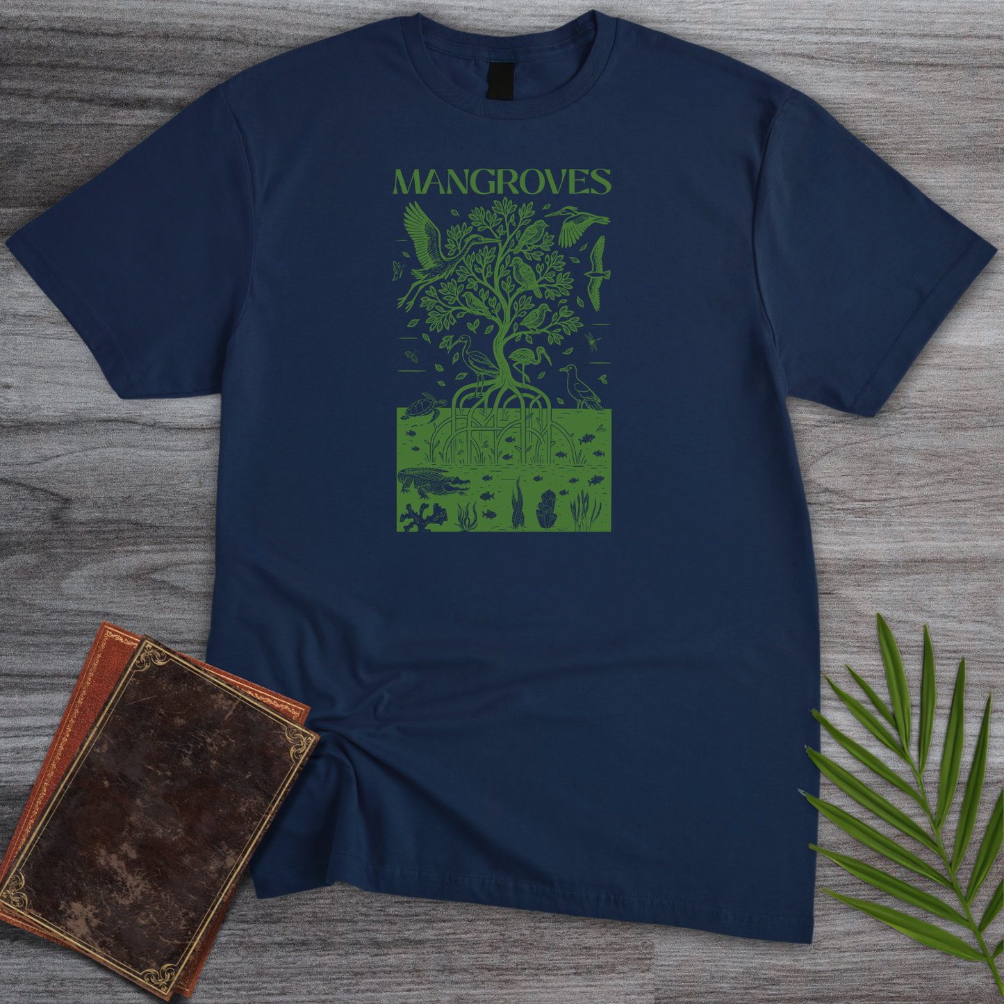Vintage Coastal Mangroves T-Shirt