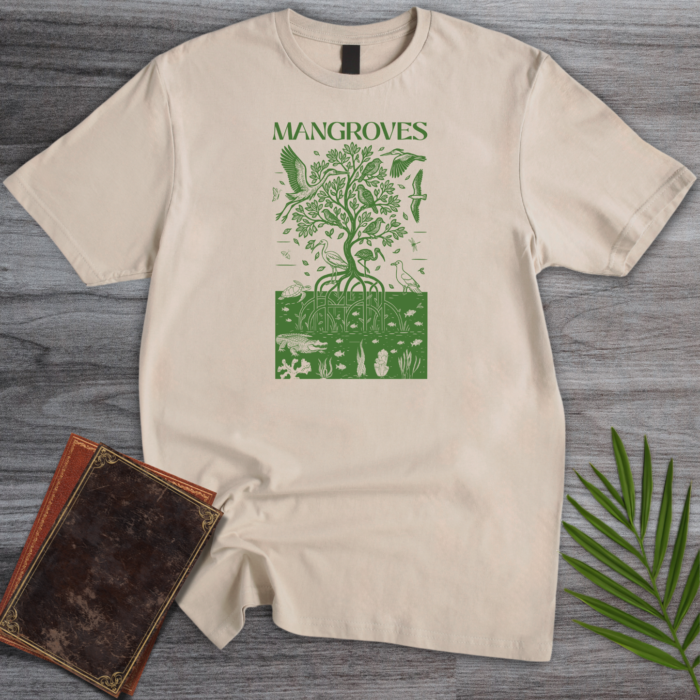 Vintage Coastal Mangroves T-Shirt