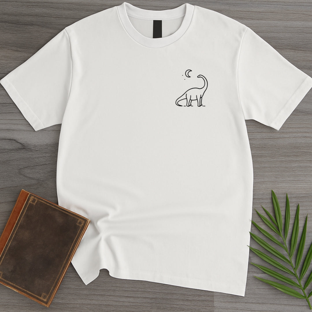 Minimalist Mooniful Sauropod T-Shirt
