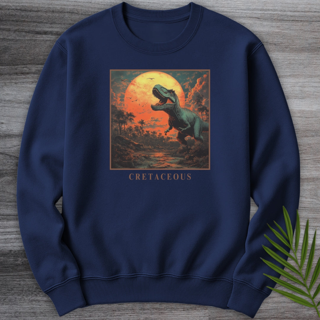 Cretaceous T.rex Graphic Crewneck
